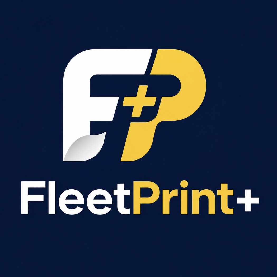 FleetPrint+ — fleet branding and compliance